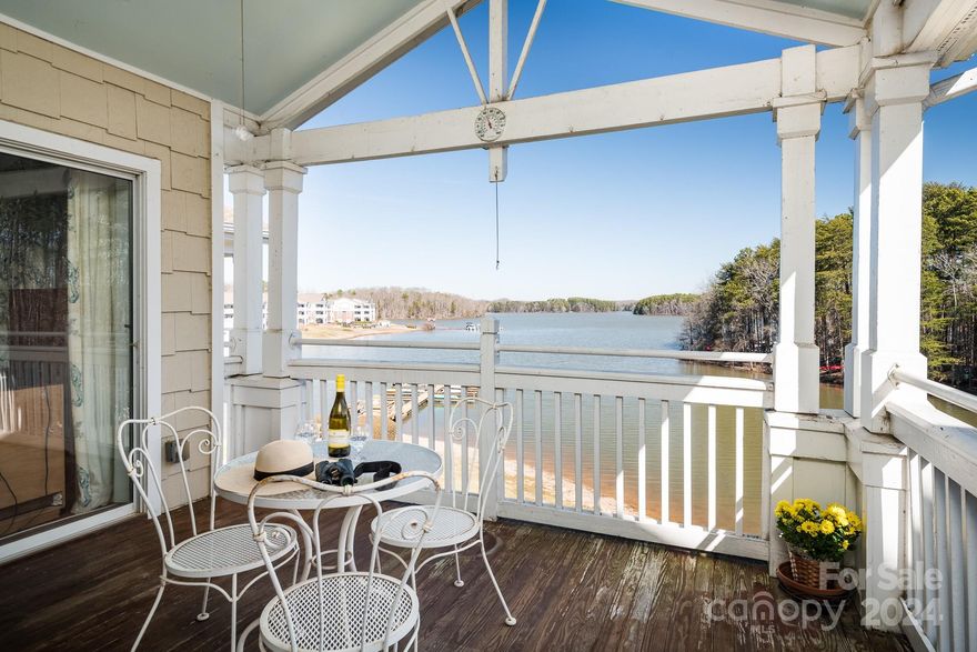 Welcome to 860 Jetton Street #69 of Spinnaker Point. This unique third level unit with vaulted ceilings offers panoramic views of the tranquil Lake Davidson that is easily accessible by elevator or stairs. Spinnaker Point is a highly desirable community that boasts lake access, lakeside pool, paddle sport launch, tennis courts, and a book exchange station. A short scenic walk to downtown Davidson offers great dining, shopping and boutique fitness facilities. This waterfront unit presents an exceptional opportunity to enjoy outdoor activities including kayaking, rowing, fishing or swimming. Immerse yourself in the abundant wildlife including blue herons, bald eagles, turtles and so much more that can be spotted on the serene shores of Lake Davidson.
Garage #6 available for purchase.