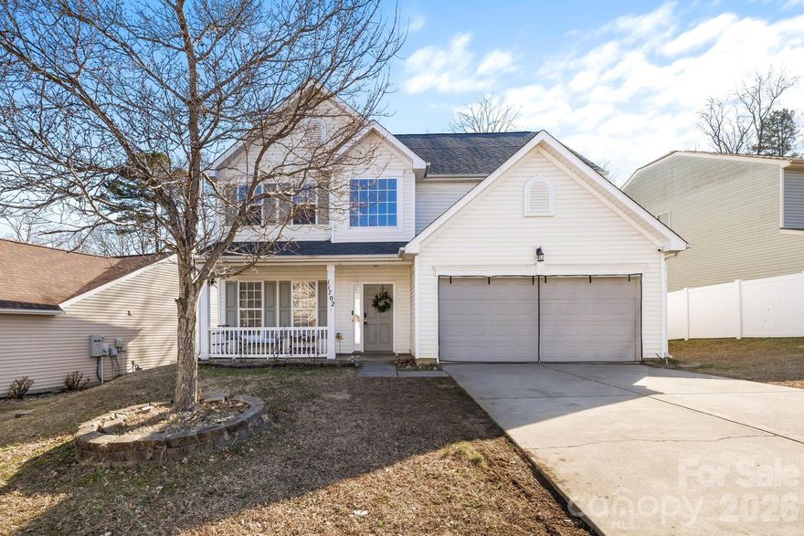 New to Market in North Charlotte! Located in Charlotte, NC 28269, this spacious two-story home offers over 2,100 square feet with 5 bedrooms and 3 full baths designed for flexibility and everyday comfort. A main-level bedroom with a full bath creates ideal options for guests, home office use, or multi-generational living. Open living and dining spaces flow easily into the kitchen, making the layout functional for daily routines or casual gatherings. Upstairs features a generous primary suite, additional bedrooms, and convenient second-floor laundry. Attached two-car garage and backyard with room to personalize or enhance. The privacy fence adds extra seclusion, and the new roof ensures peace of mind for years to come. Flooring is also new, including carpet that's less than 4 years old. Convenient to shopping, dining, and major commuter routes with easy access to the Concord Mills area. A great opportunity to add value and make it your own.