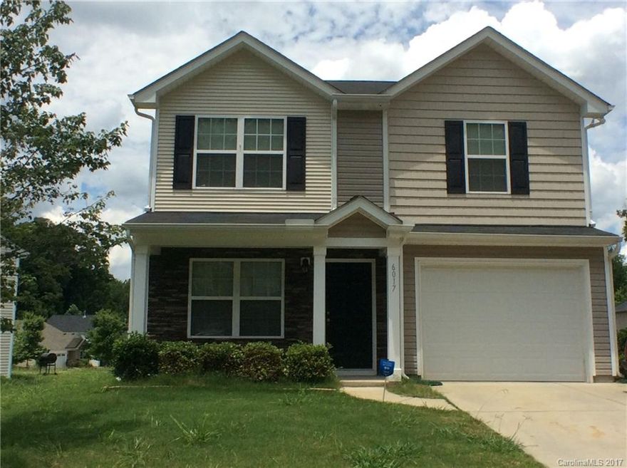 Open floorplan! FR w/fireplace, topped w/decorative mantel. Wide open KTN w/tons of storage & work space including a full pantry! Blk  appliances offer style and dependability, and even include a built-in microwave! Upstairs, the MBR offers cathedral ceilings, a huge walk-in closet and a five piece bath! Two additional bedrooms and a spare full bath finish the interior of this home. An open, grassy backyard with a patio offers the perfect spot for the whole family to enjoy the outdoors!