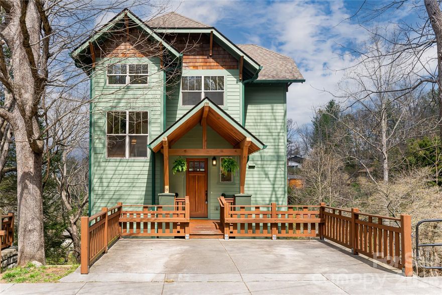 Newly Repositioned Price! — Discover the Best of Asheville Living

Are you dreaming of a home that blends mountain charm, city convenience, and low-maintenance living? Welcome to 14 Sunset—where it all comes together.

Step outside your front door and experience the lifestyle Asheville is known for. Head one direction to enjoy peaceful walks, runs, or bike rides along a quiet, tree-lined road with minimal traffic. Go the other way and, just down the hill, you’ll find some of Asheville’s favorite restaurants, cozy coffee shops, artisan bakeries, and even a local butcher offering fresh meats, cheeses, and seafood. Continue a bit farther and you’re at your go-to yoga or massage studio—this neighborhood truly has it all.

Located in sought-after North Asheville, this home offers the added advantage of easy commuting—helping you avoid the busier traffic routes so you can get where you need to go with ease.

Set within a small, low-maintenance HOA community, this is effortless living at its finest. No yard work, no shoveling, no upkeep—just lock-and-leave convenience whether you’re a full-time resident or seeking the perfect second home.

Inside, the home shines with an open floor plan designed for modern living. Expansive windows, soaring ceilings, and abundant natural light create an inviting, airy atmosphere throughout. Enjoy seasonal mountain views without the premium price tag.

The spacious primary suite is a true retreat, featuring a dramatic cathedral ceiling and a private balcony—perfect for morning coffee, sunset views, or stargazing under Asheville’s clear skies. Unwind in your soaking tub with tranquil views and fresh mountain air drifting through.

If you’re searching for a light-filled, modern, low-maintenance home with unbeatable access to everything Asheville has to offer—this is the one.