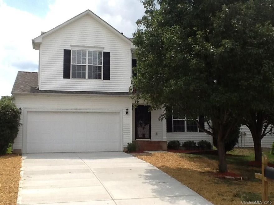 BEAUTIFUL 4 BEDROOM HOME in Concord!  Open floor plan!  Great Room has Fireplace and is open to Breakfast and Kitchen perfect for entertaining.  Kitchen has Granite countertops, stainless steel appliances and island for extra storage!  Breakfast room has French Doors that lead out to covered Deck and patio.  Tons of windows let in great light!  MOVE IN READY just in time to join the Cabarrus County school district!