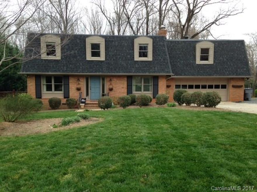 Charming home on cul-de-sac lot with many upgrades: HW flooring  throughout downstairs, HW flooring in upstairs hall; double oven  and quartz counters in kitchen; crown molding in formal areas; craft room upstairs; granite counter top, frameless shower and tile flooring in Master bath; Corian surround in 2nd bath. Screen porch, 2 decks  and patio off the ext. of the home. Beautiful natural areas.