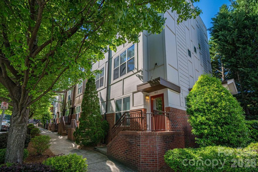 Welcome to 1012 Skyline View Way, a beautifully updated three-bedroom, two-bathroom, three-story townhouse ideally located in the heart of Charlotte. Just minutes from Uptown, Plaza Midwood, and some of the city’s best shopping and dining, this home offers both convenience and modern comfort.

The entry level features two spacious bedrooms with durable laminate flooring and an updated bathroom showcasing sleek quartz countertops. The second level offers a bright, open-concept living space with a refreshed kitchen complete with updated appliances, perfect for both everyday living and entertaining.

Retreat to the third-level primary suite, which boasts generous square footage, an updated en-suite bathroom with quartz countertops, and a large walk-in closet. Notably, the HVAC system was replaced in 2025 and the HOA completed a roofing repair special assessment in 2025 offering added peace of mind and efficiency for the new owner.

With its thoughtful layout, stylish updates, and prime location, this property presents an excellent opportunity for homeowners and investors alike.