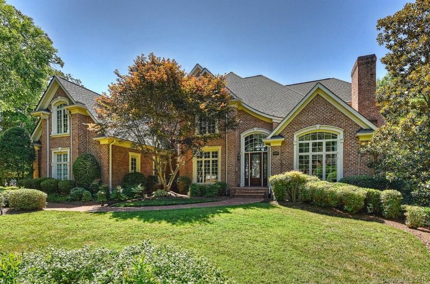 Immaculate waterfront estate features dramatic two story great room, gourmet kitchen and master suite on the main all providing spectacular Lake Norman views. Elegant library with fireplace, formal dining with butlers pantry and kitchen includes keeping room. Lake level has second living quarters with stone fireplace in the den, full kitchen and guest suite. Fabulous resort style pool & spa, covered patio and private dock with gazebo offer plenty of lakeside entertainment.
