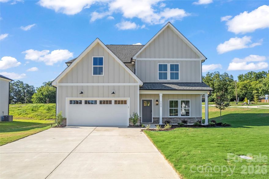 Discover the difference at Monarch Meadows where space, quality, and location come together. Each home offers open layouts, upscale finishes, and optional Hardie siding, set on larger homesites designed for comfort and privacy. Enjoy quick I-85 access for an easy commute to Concord or Charlotte, plus shopping and dining just minutes away. Built with superior materials and craftsmanship that outshines the competition, these homes deliver lasting value and style. Now offering $10,000 in FlexCash (on most homes) toward closing costs, design upgrades, or rate buy-downs — your choice, your savings! Ask about presales additional homes and lots may be available that are not yet listed on MLS.
Explore the Willow Plan, an exquisite 4-bedroom, 2.5-bathroom residence spanning 2,410 square feet. Embrace the luxury of a 2-car garage with the drop zone you've always desired.

Available exclusively through PRESPRO Homes & our preferred lender, take advantage of special financing with interest rates as low as 4.99%! Programs include: No down payment & No closing cost options, buy-before-you-sell solutions, financing for retirement age buyers* to purchase with no required monthly mortgage payment. Special financing for qualified buyers; subject to approval. *Lifestyle loan requires taxes, insurance & HOA.