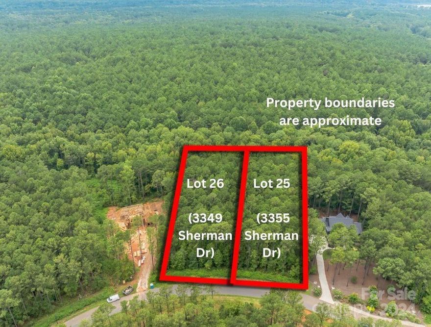 Embrace the Tranquil Oasis: 2 Adjacent Lots Enveloped by Lush Trees. Discover the perfect canvas for your dream home among these 2 enchanting properties, nestled side by side amidst a serene woodland setting. Each lot offers its own unique charm and ample space: one spanning 0.726 acres the other at 0.758 acres. Both lots combined span 1.48 acres. Whether you envision a sprawling estate combining both parcels or prefer the intimacy of building on one, the choice is yours. Imaginations come alive with the opportunity for a walkout basement design, capitalizing on the natural topography for a seamless indoor-outdoor living experience. As a resident, you'll also enjoy access to a state-of-the-art amenities center including: a clubhouse, resort-style pool, modern fitness center, and more enhancing your lifestyle with every convenience at hand. Don't miss out on this rare chance to create your sanctuary amidst nature's embrace. Explore the possibilities and start building your vision today!