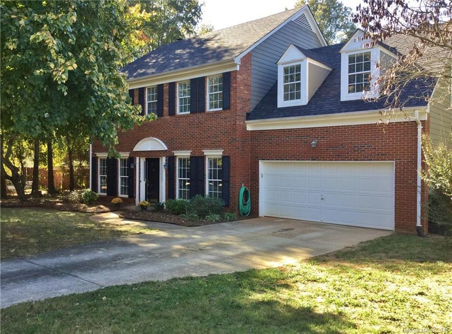 This spacious 4 bed / 2.5 bath brick front home offers lots of space in a desirable neighborhood! Home features a large master suite with double door entrance, extra-large kitchen with tons of storage and much more all on a cul-de-sac lot.  Excellent location!