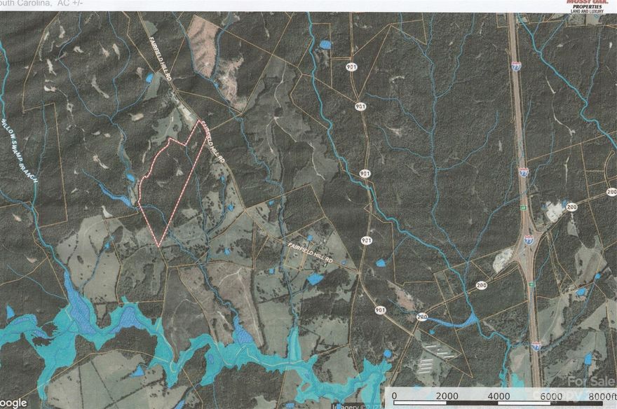 Comparable sale property of 115 +/- acres. Mostly wooded with standing timber and several existing food plots. Ideal recreational and hunting property about 3 miles off of I-77 exit 48.