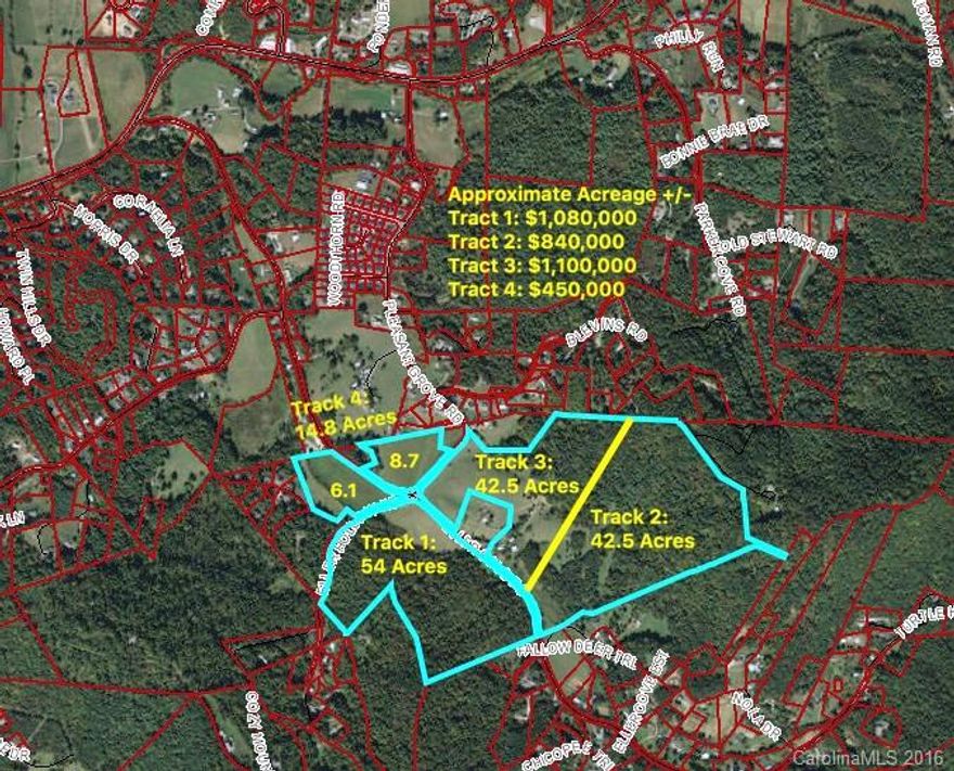 Property is ideal for development and or working farm. pasture land, woodland, great views. City water,  comes to corner of the property. Golf course approx. a mile away. MDS has approved 700 3-4 BR units.  One of the last large acreage tracts for sale in Buncombe County. Don't miss a great opportunity.Brick Veneer house with 1170 sq.ft, plus car port and full Basement, and bonus room. Pins Associated:  9752-30-3486-00000; 9752-30-0513-0000