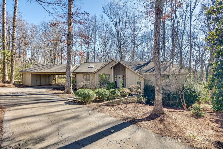 This spacious one story home with a full walk-out basement offers an enticing opportunity for renovators and investors. Situated on a wooded lot, the property boasts a tranquil backyard oasis complete with a pool, hot tub, and gazebo, perfect for relaxation and entertainment. The home features two stone gas fireplaces, one in the living room and the other in the basement, adding warmth and charm to the space. It is important to note that the property requires significant repairs/renovations and will be SOLD AS IS. Despite the need for restoration, the property's potential is evident. With the right vision and investment, this home could be transformed into a stunning retreat. River Hills offers 24/7 gated security, beach park, dog park, playgrounds, marina plus much more! Country club/Golf/Marina are additional fees. GPS directions to 165 Heritage Dr to enter front gate security (back gate access is for cars w/ barcodes ONLY).