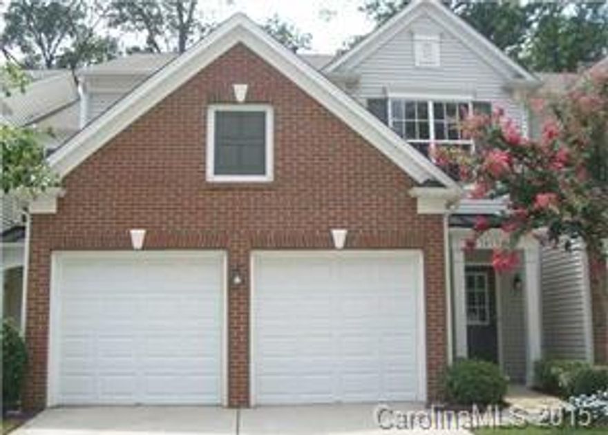 Beautiful 3 Bedroom 2.5 Bathroom Town Home.  Hardwoods and crown molding.  Kitchen has corian countertops, upgraded cabinetry and ceramic tile flooring. Vaulted ceiling in master bedroom.  prim location backing to private wooded area with patio.  Neighborhood park and pool.