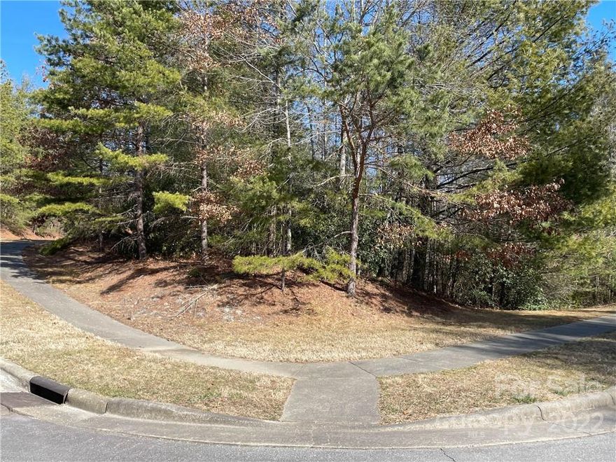 Corner Lot with gentle building site a short walk from community amenities. Straus Park is a vibrant residential community that is minutes from Transylvania County Hospital in Brevard NC. Enjoy hiking on the trails, meet with friends at the community garden or play a game of tennis. Lake and pool, city utilities.This classified as a mountain side lot which means it can accommodate a custom home.