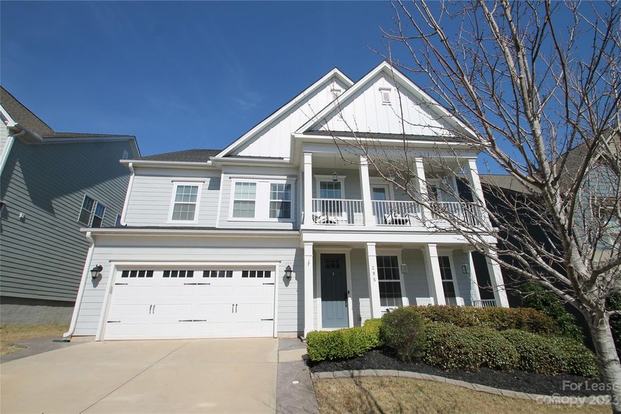 Beautiful Home Located in the Brayden Subdivision in Fort Mill, SC, Very close to Charlotte/I 77, Local Restaurants and Shopping, 5 Bedrooms (Master Bedroom on 2nd Level) & Bonus Room, 4 Bedrooms, Open Floor Plan with Front Entry, Office, Dining Room, Living Room with Gas Fireplace, Eat In Kitchen with Large Kitchen Island, Granite Countertops, Hardwood Floors, Gas Range, Refrigerator, Dishwasher & Microwave. Laundry Room with Washer & Dryer Located on 2nd Level. Screened in Porch. Patio with Firepit. Single Family Only.
No Smoking/No Vaping. No Pets. Maximum Occupants 6. Home is currently occupied, with no showings permissible until vacant and turn over work completion. Now accepting applications. Approximate availability date is 9/1/2023. (This date not guaranteed and subject to change.)