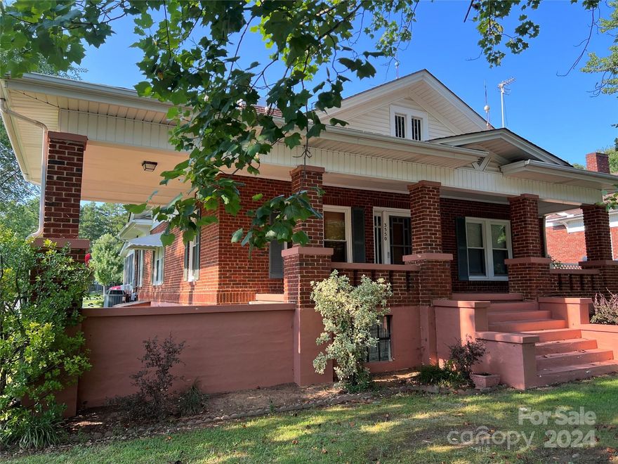Back on the market at no fault of the seller.  No inspections have taken place.  Come see this Charming Historic 3 Bed, 2 Bath Brick Homestead. Discover the beauty and charm of this historic brick homestead, sitting on over 1 acre of serene land. With over 2000 heated square feet of ample living space, this home offers plenty of room for comfort and relaxation. The updated kitchen features stunning granite countertops, combining modern convenience with timeless elegance. Additionally, there is over 1800 square feet of unfinished basement, providing endless possibilities for customization. A large heated and cooled sunroom offers the perfect spot for relaxing in any season. Outdoor features include a sparkling swimming pool, a cozy gazebo, a spacious storage building, and an oversized detached garage. This beautiful home perfectly blends historic elegance with modern amenities, making it a truly unique find. Don't miss the opportunity to make this charming property your own!