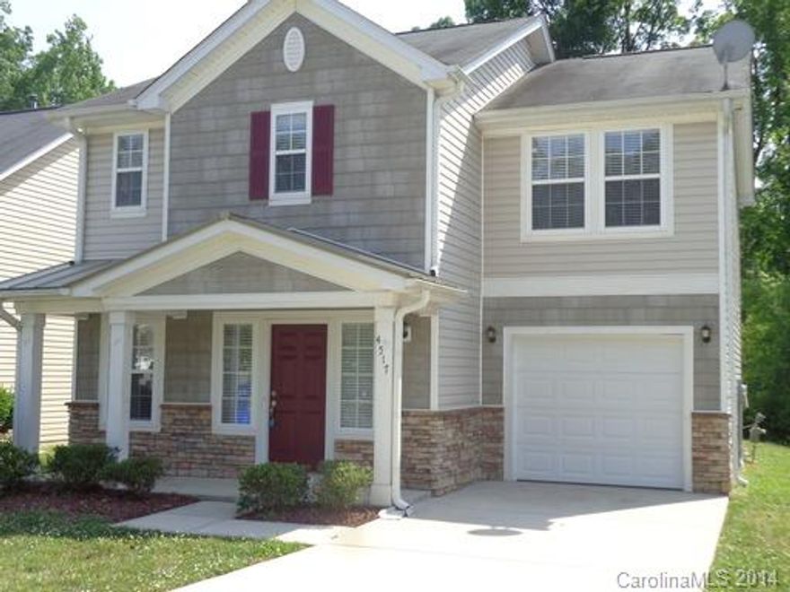 This lovely house has hard wood floors, an open floor plan, trey/coffered ceilings and a fireplace in the living room. The Master Suite has a walk in closet and the Master Bath has an over sized tub. The laundry room is located on the second floor. The warm and inviting kitchen comes with all the appliances plus a pantry. There is a 1 car garage. There are 3 bedrooms and 2 and 1/2 bath rooms. This home is a must see!