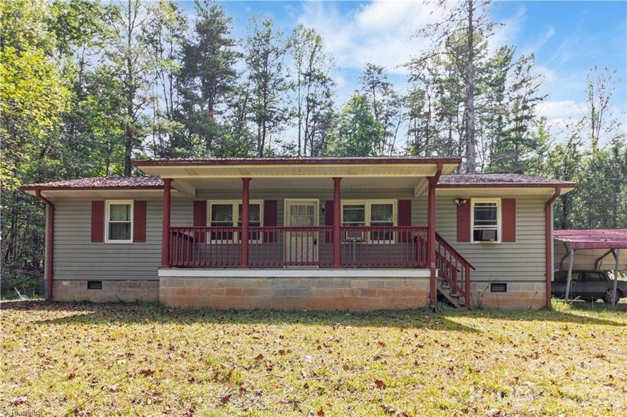 Homestead property ! NO HOA ! 3.79 BEAUTIFUL ACRES PRIVATE CONVENIENTLY LOCATED IN BOOMER. JUST MINUTES AWAY FROM BLOWING ROCK AND BOONE NC .Plenty of level back yard to build a barn or garage garden or even chicken coop .Inherited property needs work seller will consider all reasonable offers