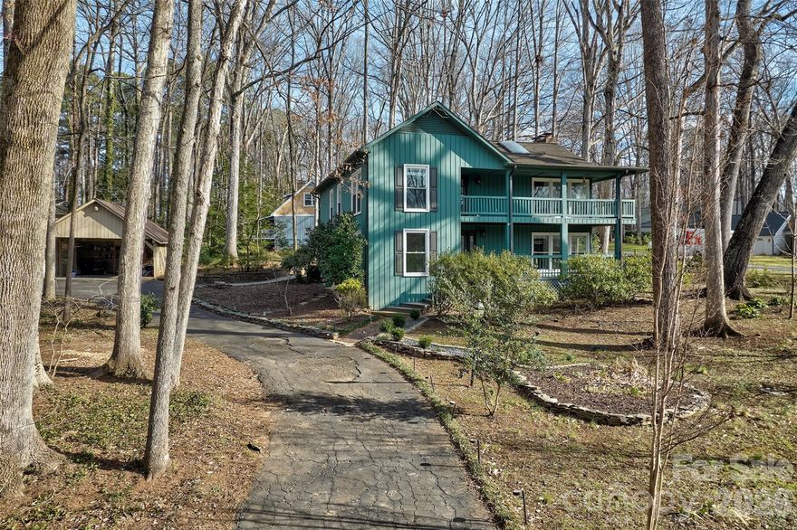 Come home every day to amenity rich River Hills. This home is on a corner lot in a cul-de-sac with partial back yard fencing. Open the door to grand 2 story great room with fireplace and second story loft. New carpet upstairs and in bedrooms. Dining area opens to great room for entertaining ease and half bath for visitors. Kitchen with island for additional prep space and storage. Large breakfast area and can easily add a drop zone. 2 bedrooms with jack -n-jill bathroom on main level. Upstairs has primary bedroom plus one more with huge master bathroom. Large laundry room upstairs with tons of storage. Basement was in the process of being finished for workshop/office. Covered decks on both floors for outdoor enjoyment. Rear patio for chilling and grilling. 2 car carport with storage area for yard toys. Come see this one!!