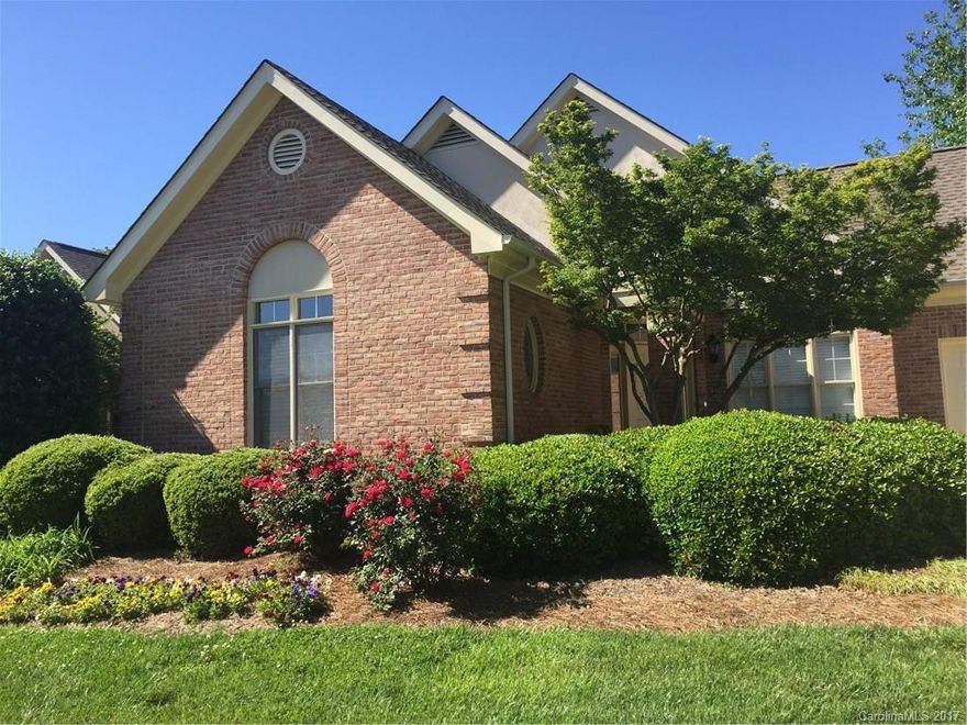 Beautiful, well maintained one level home - 3 bed/2 bath with large sun room, private fence, rear patio, single car garage. Gas log fireplace, hardwood floors, ceramic tile. Open floor plan.