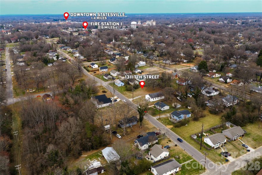 Conveniently located less than 1.5 miles from historic downtown Statesville and under half a mile from the new Woody Woodard Memorial Fire Station, this property is positioned in an area reflecting the city’s ongoing investment in growth and revitalization.

The lot is an ideal build-ready site: mostly cleared, perfectly rectangular, and has access to city water and city sewer (tap fees required).

This versatile lot offers multiple potential uses, including a single-family home, duplex, or possible townhome development (subject to zoning and city approval). The seller is also open to selling the adjacent off-market parcel, providing additional opportunity for expansion. 

Buyers have the opportunity to build with True Homes on this property; inquire for preferred builder pricing.

Seller is a licensed North Carolina real estate agent.