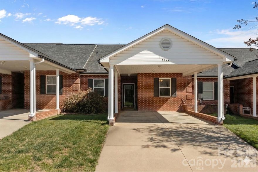 Discover maintenance-free living in The Terraces 55+ community. This all-brick unit features brand new LVP flooring throughout, a fresh coat of neutral paint, newly painted cabinets and new countertops in the kitchen. The functional kitchen opens into the light filled living room perfect for entertaining your friends or a cozy evening in watching movies. There are plenty of bedrooms for you to host guests or an extra room for your beloved hobbies. Forget about the stress of yard work or exterior chores—it’s all taken care of for you! This home gives you true freedom, so you can travel or relax without a second thought. With warm weather around the corner, there’s so much to enjoy right outside your door. You can head over to the cozy clubhouse for a get-together with neighbors, explore the pretty walking trails, or just unwind by the pond as the sun goes down. With great shopping and dining just around the corner, you get the best of both worlds: a peaceful little retreat that’s still close to everything you need. It’s all about making your next chapter easy, social, and exactly how you want it! Roof new February, 2026!