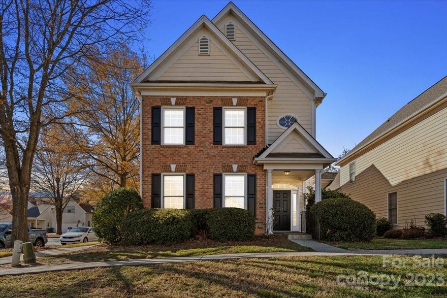 Bright, beautiful, beckoning home. Updated for refined luxe-locality living. Peaceful retreat close shops, restaurants, parks, attractions, the interstate, & the lake. Bountiful porches, easy landscaping, & ample parking. Professionally designed/staged for pique interest.  Foyer greets w/ gleaming custom installed, stained hardwds & decorative crown-moulding. Newly opened to the dining rm & kitchen, great rm features oversized windows & a cozy fireplace! Formal dining is perfect for hosting gatherings. Kitchen has granite counters, large island, tiled backsplash, ample cabinet space, stainless steel appliances, & shelved pantry! Sunny breakfast area & bathroom complete main level. Owners’ suite has tray ceiling & huge curated closets w/ built-in shelving! En-suite bathrm w/ tiled frameless glass shower, soaking tub, & dual vanity. Spacious bedrms, bathrm, & laundry rm w/ washing sink complete upper level. Back patio perfect for entertaining, grilling & relaxing! Oversized 2-car garage!