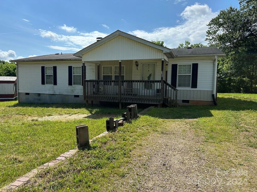 Price improvement!! Diamond in the rough with this home in Stony Point. Just at the Iredell/Alexander County line. 3 beds and 2 bath just under 1300 sq ft situated on 1/3+/- acre lot and plenty of yard space. Enjoy the front porch as well. Dead end road. Close to town, shopping and highways. Lots of potential here with a little TLC. Call today for your appt and make this one your home today.