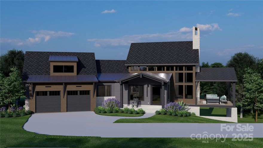 Introducing “The Harper” by Arthur Rutenberg Homes — a stunning custom-designed luxury home to be built in the prestigious Reynolds Mountain community in Asheville. This elegant, open-concept plan offers a thoughtfully designed layout featuring a gourmet kitchen with premium finishes, a spacious owner’s suite, generous guest accommodations, seamless indoor-outdoor living, and sweeping mountain views. 
Located on the eastern side of Reynolds Mountain, this homesite enjoys privacy, beautiful natural light, and no road noise from Interstate 26 — a rare combination in the area. Built by American Eagle Developers, LLC, an award-winning AR Homes® franchise, this home represents the highest level of craftsmanship, attention to detail, and personalized service. Buyers will benefit from AR Homes’ signature custom design process, including advanced 3D modeling and virtual walkthroughs to tailor the home to your lifestyle. From ceiling treatments to trim details and outdoor living spaces, every element can be customized. Previous AR Homes clients in the Asheville area have praised the team’s communication, build quality, and post-closing follow-through. 
Buyer is not obligated to purchase this home and lot as a package. The lot is also available separately under MLS# 4240317. Renderings and photos shown are representative only. Floor Plan will be reversed, garage will be on the left. Construction will begin upon execution of a building agreement and final plan approval. This is your opportunity to build a luxury custom home in one of Asheville’s most sought-after mountain communities — schedule your private consultation today.