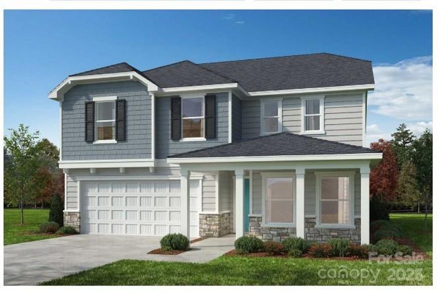 Available Now!
Commuter & Fun Friendly Location! Close to Ballantyne (just 7 miles to "the Bowl"), Waverly & Ft. Mill. Beautiful community that will feature Pool, Cabana, Playground and walking trails! All of our homes are designed to be Energy Star Certified. 
The 2723 is our most popular and most family friendly floor plan.
5 Bedrooms including one on the main with a full bath for out-of-town family or guests and 4 bedrooms upstairs.
Enter through the garage right into the mudroom with dropzone for everything the family needs to come and go. Loft upstairs for a kidzone or family movie night. and great flex room on the main level. Gourmet Kitchen, 9' ceilings, 10x20 extended covered patio.