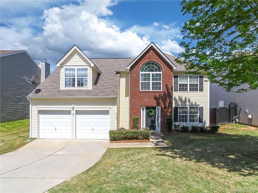 Perfect Home with all the UPGRADES!  Soon as you walk-in YOU will fall in love with the Rustic Tile Floors. These awesome floors are in the Foyer, Kitchen, Hall and 1/2 Bath!  The Kitchen has tons of cabinet space, beautiful granite counter tops, stainless appliances, a breakfast bar and a bay window. The Large Family room has a gas fireplace and is open to the kitchen.  Additional formal living and dining areas also on main.  Upstairs you will find the 4 large bedrooms, including Master Suite.