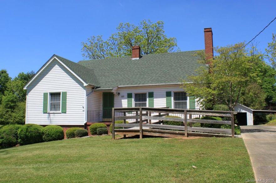 Wonderful location! Nice home in Mt. Gilead with 3-bedrooms, 1.5-Baths, beautiful hardwood flooring, fireplace, living room, separate dining room located off the kitchen area and open to the living room, & separate den. Lots of storage in the attic, large unfinished basement, outbuilding. Very lovely yard and wonderful location.