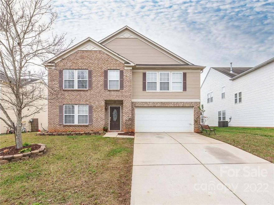 WELCOME HOME TO THIS 4BR, 2 1/2BA with a media room/loft. This home boasts a whopping 4,337 SF and has everything you need!! Wonderful open concept with lots of space to entertain! CLOVER MEADOWS!!!! Want Clover Schools? Easy Commute? Look no further, this wonderfully home is ready for you. Beautiful home in desirable Clover Meadows. The main floor of this home features a nice open floor plan with a large kitchen and island seating, stacked wood cabinets, granite countertops, tile backsplash, laminate wood flooring and large walk in pantry. The second floor features a large primary bedroom, double sink vanity, nice-sized primary walk-in closet,