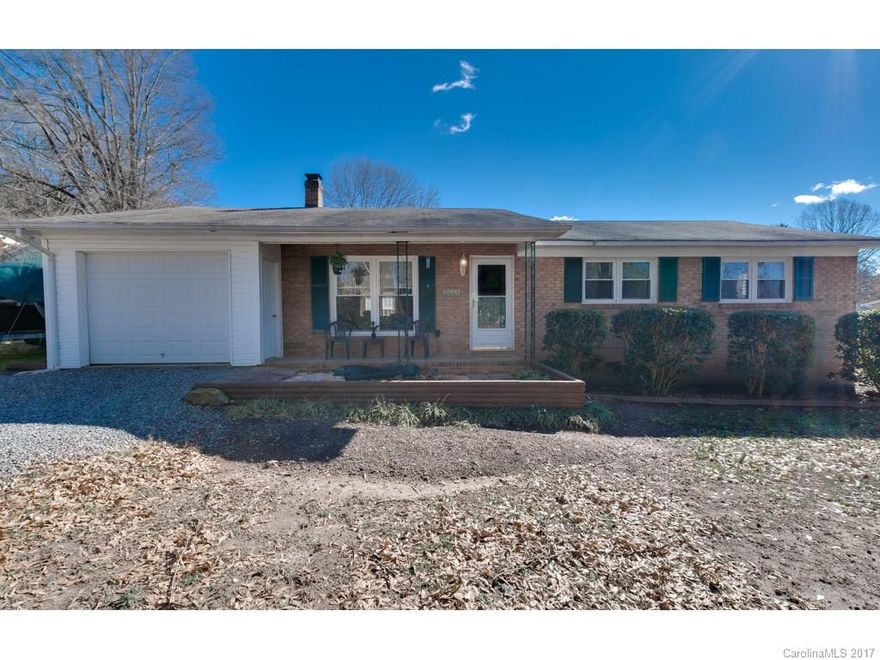 Wonderful ranch home close to Lake Norman and marinas. 3 bedrooms and 2 baths with large flat lot.  Home was completely updated in 2007 with new cabinets, new HVAC, light fixtures, appliances, countertops, bathrooms, windows and doors, flooring, back deck and more..  USDA 100% financing available.  If lake living is  for you, this home is just minutes to lake access.  Easy commute to Hickory, Statesville and Mooresville.  Excellent starter home or rental property.