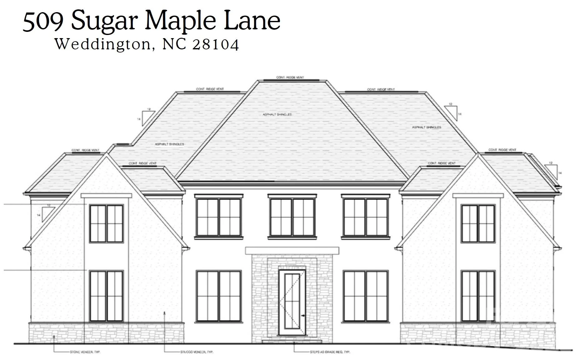 509 Sugar Maple Lane, Weddington, NC, 28104
