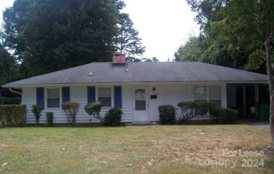 Home for rent located minutes from Uptown. It has been freshly painted. Home has a carport for one car and additional parking. Available for immediate occupancy.