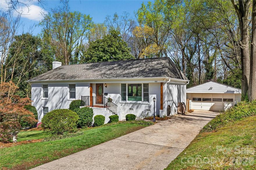 This updated 3-bedroom, 3 full bath home in the highly desirable Beverly Woods community, offers a rare combination of modern updates, functional layout, and a spacious .37-acre lot in one of Charlotte’s most sought-after locations. This charming one-story home with a finished walkout basement features an open floor plan, abundant natural light, and flexible living spaces.

The main level includes a spacious primary suite with a fully updated en-suite bath, walk-in closet, soaking tub, and large walk-in shower with dual shower heads. A secondary bedroom, full hall bath, dining area, and beautifully renovated kitchen complete the main level. The kitchen was fully remodeled and features quartz countertops, custom cabinetry, a natural white oak island, stainless steel GE appliances, gas range, French door refrigerator, and a ventilated hood, perfect for both everyday living and entertaining.

The finished basement offers a third bedroom, full bath, additional living area, and a walk-in laundry room, providing ideal space for guests, a home office, or multi-generational living.

Outdoor living is a standout feature with a large deck off the dining area overlooking a fully fenced, beautifully landscaped backyard. Perfect for entertaining, relaxing, or creating your own private outdoor retreat. The property also includes a detached two-car garage and ample additional parking.

Extensive upgrades throughout the home include a new roof, Andersen 400 series windows and sliding door, updated primary suite, remodeled hall bath with marble countertops, refinished original hardwood floors, new craftsman trim and interior shaker doors, smart switches, tankless gas water heater, updated plumbing, and electrical.

Located in the established Beverly Woods neighborhood known for its tree-lined streets, strong community feel, and proximity to top-rated schools, SouthPark shopping & restaurants, and major commuting routes, this home offers both convenience and an ideal lifestyle. 

A rare opportunity to own a move-in-ready, fully updated home with space, character, and modern amenities in one of Charlotte’s most desirable areas. Schedule your private showing today!