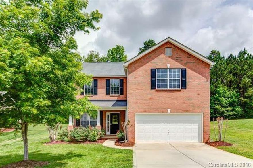 Your buyers will be ready to move into this newly painted home (walls, window trim, doors). New carpet downstairs. 9' ceilings on 1st floor, Large family room & a 13x16 Loft area upstairs, oversized master bedroom, master bath w/separate shower, large walk in closet, two additional bedrooms & another full bath on the second level. Located on a cul-de-sac street in a great location. Private wooded area behind the home for so much privacy. Neighborhood pool & pool house. Minimal Annual HOA dues.