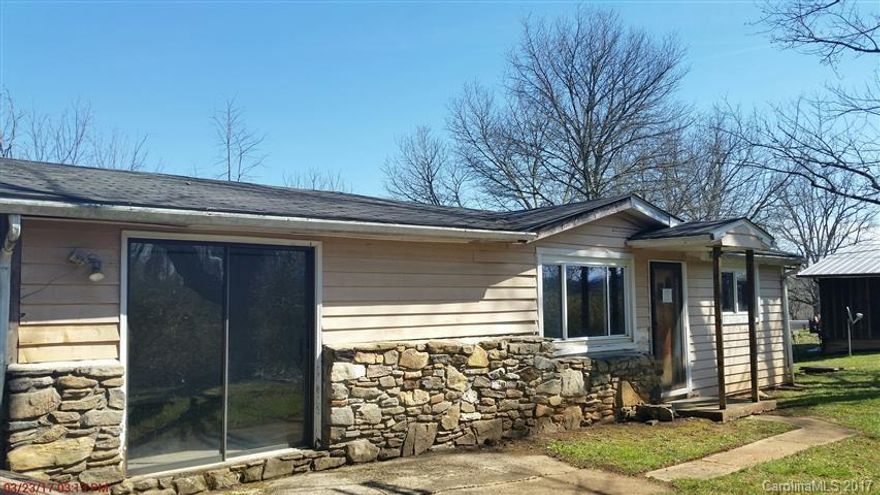 Fixer upper on 0.64 acre lot in sweet country setting North of Asheville! Crawlspace below 7' not counted in square footage (528'). Cash or rehab loans only due to condition. No offers considered until after 5 days on MLS. EMD is $1,500 or 3% of sales price, whichever is greater. POF and/or prequal letter required with offer. Caliber Home Loans prequal letter required if rehab financing. Seller and listing agent make no representations or warranties. Sold "as is".
