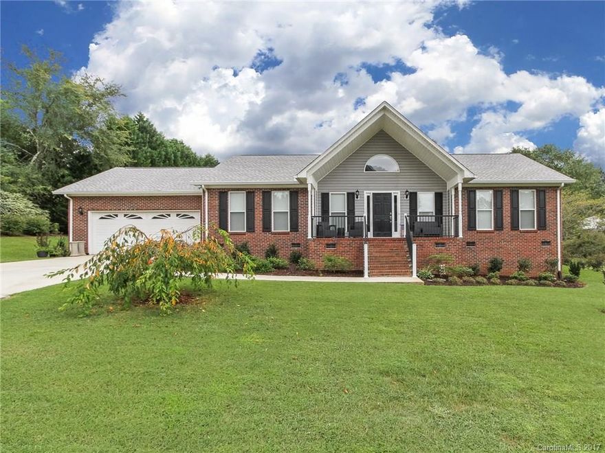 Hidden Gem!  NO HOA! This home shows like a model from exterior and interior to garage!  Clean as a Whistle.  Open Floor Plan and everything has been updated or painted - nothing undone in this home.  Lovely sunroom; wired 12x16 shed,  manicured front and back lawns.  Lake across the street.  Show and this will sell itself; this will not last!