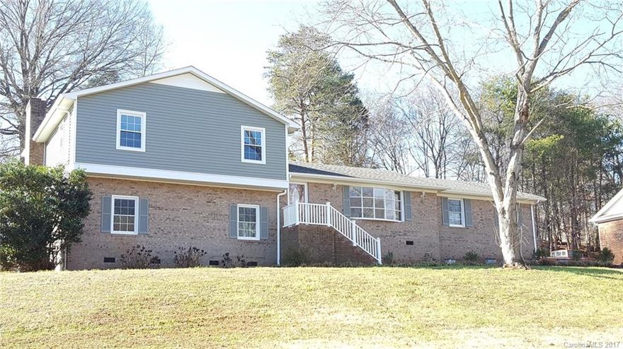 Come get it! Beautifully updated home! Fantastic location off Weddington Rd, close to Concord Mills and Afton Village areas! New hardwood floors! New cabinets, new granite counters, new SS appliances! Wall opened up on main floor provides a stunning layout! Huge family room with fireplace on lower level! 4th bedroom and FULL bathroom on lower level! Large utility room! All 3 upper level bedrooms have walk-in closets! Elegantly updated bathrooms! New garage door, HVAC, water heater! Better move!