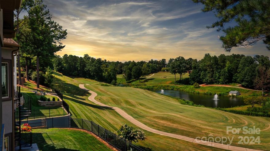 This exquisite home situated on the 9th fairway of Verdict Ridge Golf and Country Club, offers breathtaking views from nearly every window. Upon entry, you are welcomed by an impressive vista. The well-equipped open kitchen boasts a large center island and a casual dining area, both with exceptional fairway views. The cozy Great Room features cathedral ceilings, a fireplace, and built-ins. Adjacent to the kitchen, there's an office nook and walk-in pantry. Step outside to savor the scenery from the expansive deck or the screened-in porch. Main level includes the primary suite, a secondary bedroom suite, dining room, laundry room, mudroom, and a two-car garage. Downstairs, two additional bedroom suites await, along with a kitchenette featuring a breakfast bar, dining area, and family room all with views of the 9th fairway. The outdoor space is just as inviting, with a covered patio that includes a fireplace and an in-ground gas grill, perfect for alfresco dining.
