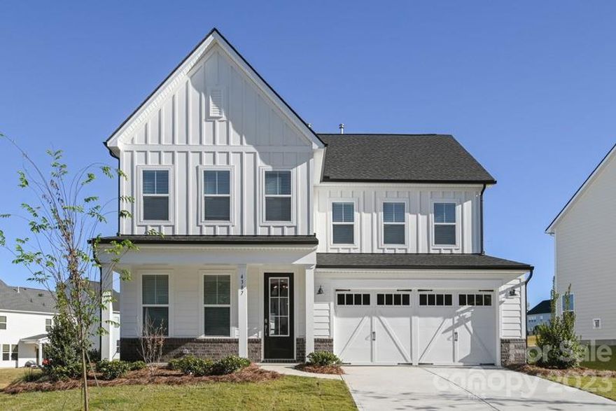 Beautiful Designer Showcase home in new construction neighborhood! Great location near Ballantyne! This is a "TO BE BUILT" home. Be greeted by the long foyer and office upon entry. Price does include STRUCTURAL upgrades including an extended kitchen island. There is still time to go to our massive design studio and meet with our design consultants for interior upgrades. Open floorplan featuring great room with casual dining area leads out to lovely, fully sodded backyard. Primary bedroom with spa like bathroom with separate shower and free standing tub located on the upper level. Two additional bedrooms with shared bathroom also located on the 2nd floor along with a sizable loft. Laundry Room is conveniently located on the 2nd floor. Make this stunning home yours today!*Pictures are only representative*