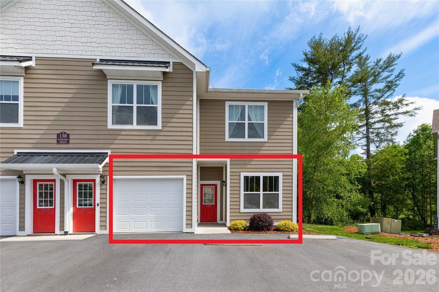 Welcome to easy living in the heart of Fletcher’s desirable Fox Glen community! Built in 2021, this single-level condo offers 2 bedrooms, 2 baths, and 1,235 sq ft of inviting space. The open floor plan features a spacious kitchen with ample storage, a cozy living room, and a private back porch perfect for relaxing. The primary suite includes a walk-in closet and en suite bath. You’ll love the dedicated laundry room with built-in storage, adding everyday convenience. Residents enjoy lawn maintenance, walking trails, clubhouse, pool, fitness center, and playground. Ideally located minutes from Asheville, Hendersonville, and the airport — a perfect blend of comfort, community, and convenience.