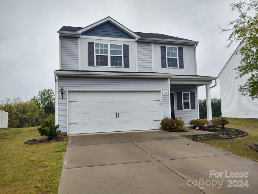 Move in Ready Home located in the Paw Creek Village Subdivision!
This 3 bedroom, 2.5 bath home features; neutral colors throughout, 2 car garage, a loft area on upper level, granite countertops, stainless steel appliances, pantry, open floorplan, breakfast area, upper floor laundry and large backyard area. No Pets. No Smoking. Security deposit will be determined via outcome of background screening. This is a Zero Security Deposit property for qualified renters. Please ask us about this option when being approved for this property. We will be happy to send you details about this program. There is a Benefits Package of $40.95 monthly.