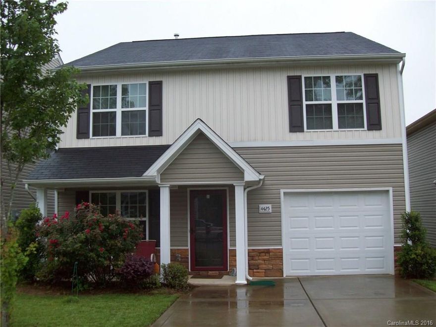 Ready to move into 4 bedroom home.  Convenient floor plan with spacious living room and separate dining room in addition to a separate breakfast room.  Nice level private back yard features a white vinyl fence.  Refrigerator to remain.  Single finished garage.