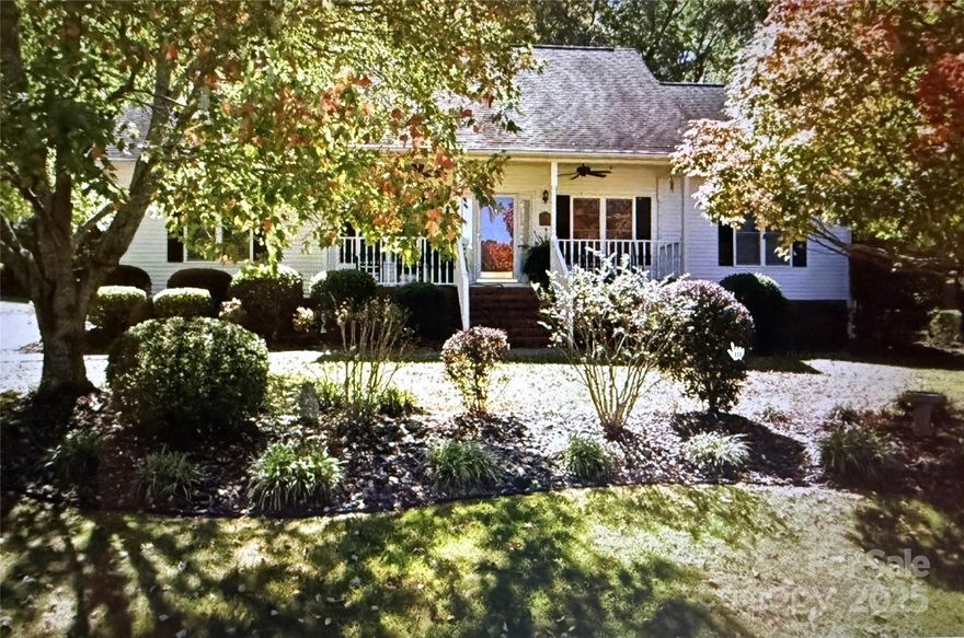 This one-level home is filled with warmth and charm.  Three bedrooms, three full baths, as well as living room, dining, room, and family room provide gracious space for entertaining.   The kitchen opens to the family room and includes stainless appliances and granite countertops.  The sitting room and sunroom provide room for everyone.  With a see-through fireplace, this home is inviting to everyone.  The oversized double garage and fenced in back yard are added bonuses!