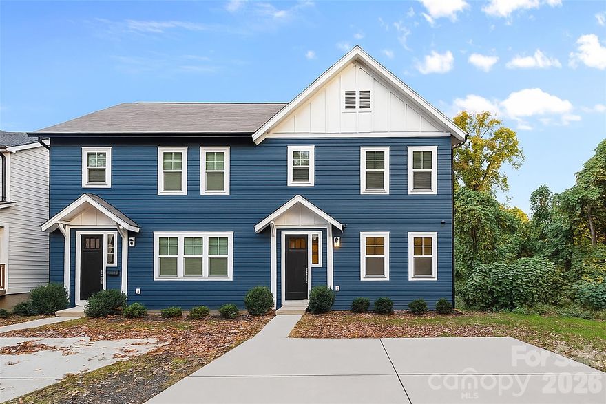 An opportunity you don’t want to miss — this home qualifies for 100% financing AND $10,000 in closing costs! 0.2 Acres, No HOA! Discover the perfect blend of peaceful living and city convenience at 712 Rodey Ave in Charlotte’s 28206. Tucked at the end of a quiet street and backed by mature trees, this modern townhome offers a serene setting rarely found this close to Uptown. Enjoy morning coffee or sunset dinners on your private back deck overlooking the woods — a true retreat after a busy day. Inside, you’ll appreciate the bright, open layout designed for comfort and effortless entertaining. Whether you’re hosting friends for game night or relaxing after work, this home offers a warm and welcoming space that adapts to your lifestyle. Just minutes to Uptown, Camp North End, NoDa, Plaza, South End, Optimist Hall, and the North End Smart District, you’ll be surrounded by some of Charlotte’s best shopping, dining, breweries, art, culture, and entertainment. Explore food halls, coffee shops, and local markets — then return home to the quiet charm of your wooded oasis. If you’re looking for a home that feels like a retreat, yet keeps the best of Charlotte at your fingertips, 712 Rodey Ave delivers the ideal balance of comfort, convenience, and value.