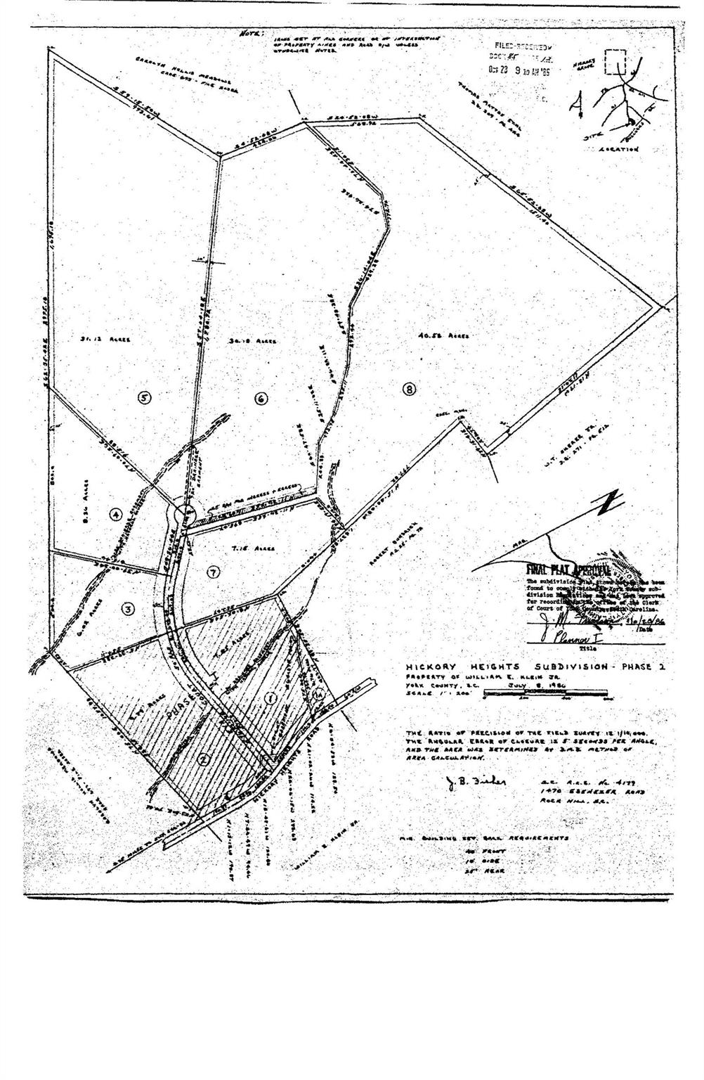 Hickory Heights - Land