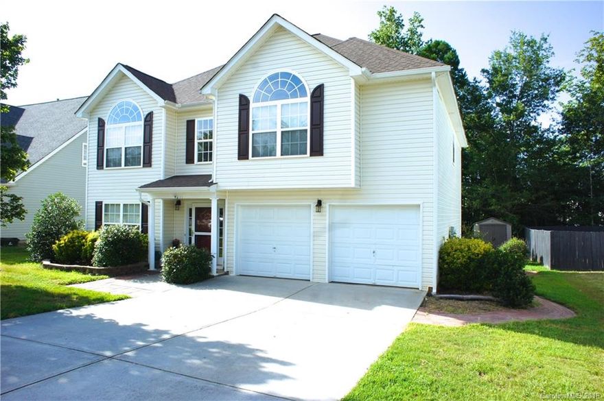 Ready to move in home. Gorgeous home in highly sought after Indian Land, SC!  Spacious floor plan with sunken living room, beautiful kitchen with black appliances, tons of cabinet space, kitchen nook, formal dining room. Huge master bedroom with sitting area, large master bathroom, vaulted ceilings in all bedrooms and very nice touches throughout the home. New water heater installed 8/2016 New roof installed 2011. Minutes to Ballantyne's shopping and restaurants.