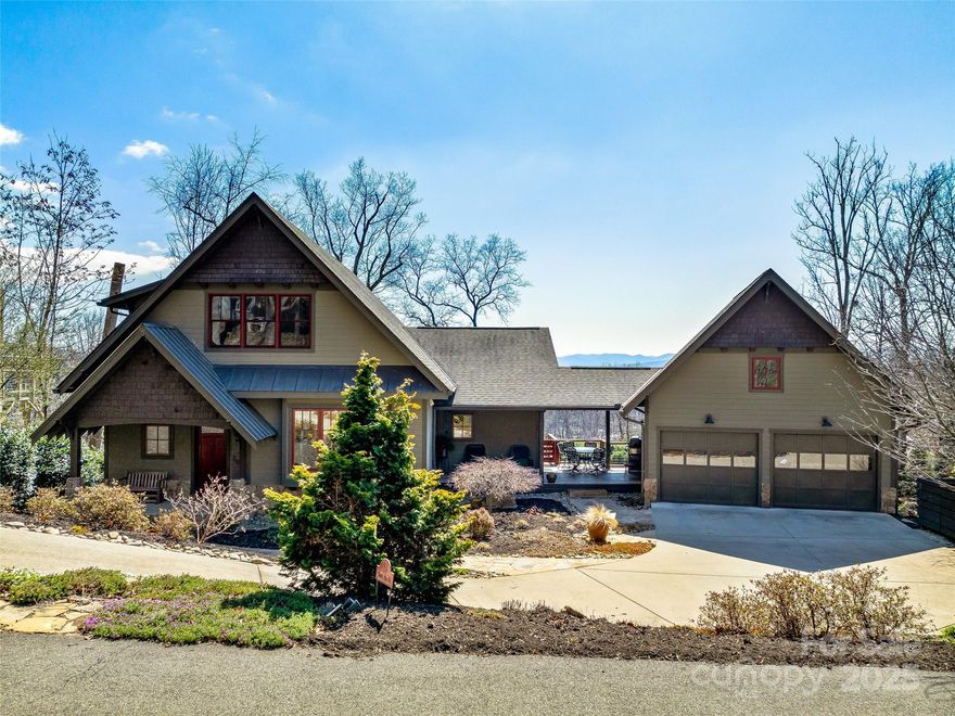 An exceptional custom, luxury home at Lookout Mountain! This 4-bed, 4-bath home offers year-round views with an architectural blend of comfort and elegance. Enjoy indoor-outdoor living with expansive outdoor entertaining spaces, perfect for enjoying every season. Open-concept living with soaring ceilings, floor-to-ceiling windows, and premium finishes throughout. A chef’s kitchen with high-end appliances, quartz countertops, and custom cabinetry flows effortlessly into a spacious dining and living area with panoramic mountain vistas. The main level primary suite offers a spa-like ensuite bath, and views. Two additional guests rooms and an office/den upstairs offer ample space and luxurious touches. On the lower level, a private 1-bed, 1-bath apartment with kitchen and living room provides an opportunity for a mother-in-law suite or short/long-term rental. Additional expansion space on the lower level for an art studio, exercise or home theatre. Set on .35 acres of landscaped grounds.