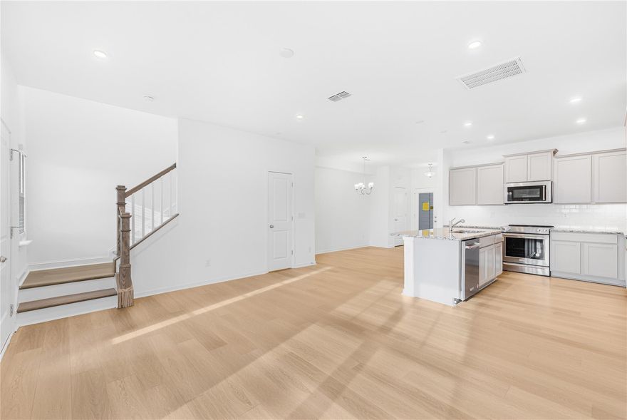 ***Refrigerator will be delivered on 3/9/2023***

Brand NEW energy-efficient 2 story Townhome located in Odell Corners is Available NOW! Open floor plan with family room, oversized chef's kitchen and covered rear patio on the main floor with 1 car rear-entry garage. Master bedroom with stand-in shower and walk in closet. Two additional bedrooms, full bath, and laundry room complete the upper level. Cool Grey Cabinets, granite countertops, stainless-steel appliances, tile backsplash. Located in a very desirable location, 10 minutes away from all shopping and dining options near Concord Mills Mall, I-85 and I-485.

Electricity is tenant's responsibility. Water bill and HOA fees will be paid by the owner. Washer, Dryer, Refrigerator are included in rent. Every tenant above 18 years will require credit/background check/proof of funds/application fee.